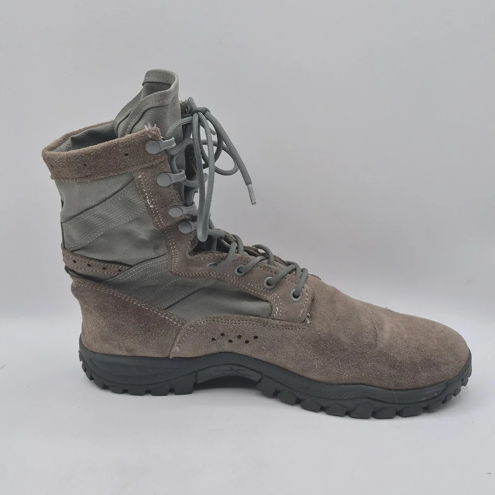 Belleville 620 Boots Mens Size 12.5R Brown Suede Combat Vibram USA Tactical